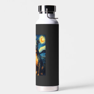 Cute American Staffordshire Terrier Dog Halloween  Water Bottle