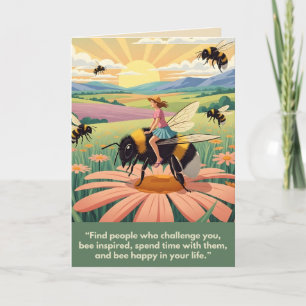 Cute, amusing Happy Birthday card