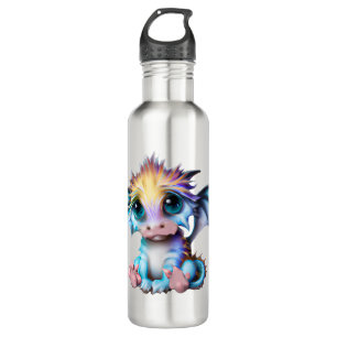 Cute and Adorable Kawaii Baby Dragon 710 Ml Water Bottle