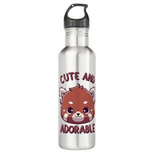 Cute and Adorable Red Panda 710 Ml Water Bottle