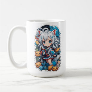 Cute and Beautiful Anime Style Coffee Mug