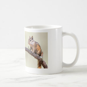 Cute and chubby chipmunk coffee mug