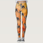 Cute and Colorful Boston Terrier Leggings<br><div class="desc">A fun, colorful and whimsical hand-drawn series of Boston Terrier design. These leggings are sure to turn some heads. ⭐ You can be creative and customize all my designs by adding text, changing the background color on most designs and much more using Zazzle's awesome design tools. Simply click on the...</div>