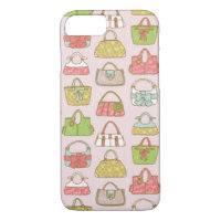 Cute and Colourful Bags Illustration Pattern