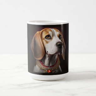 Cute and Colourful Beagle Dog Mug