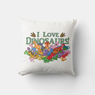 Cute and Colourful Dinosaurs Cushion