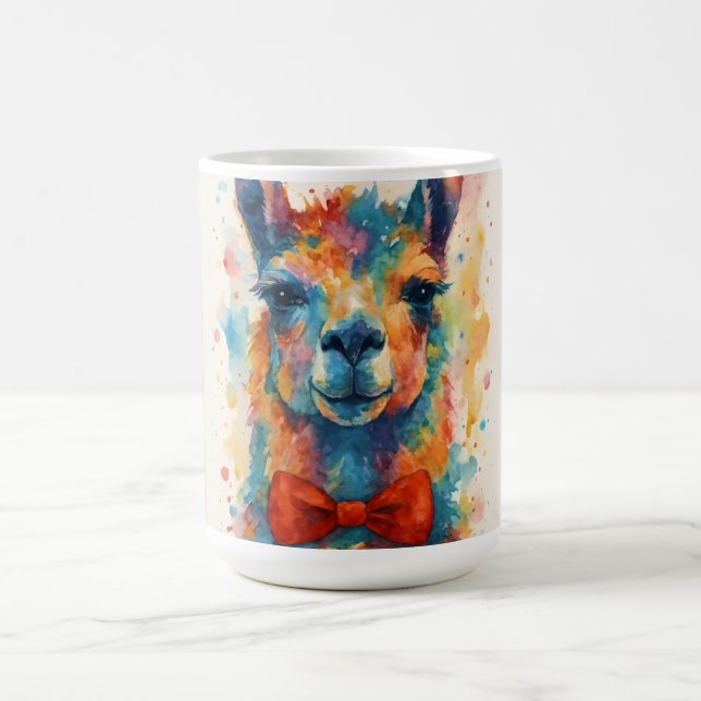 Cute and Colourful Llama Mug (Center)