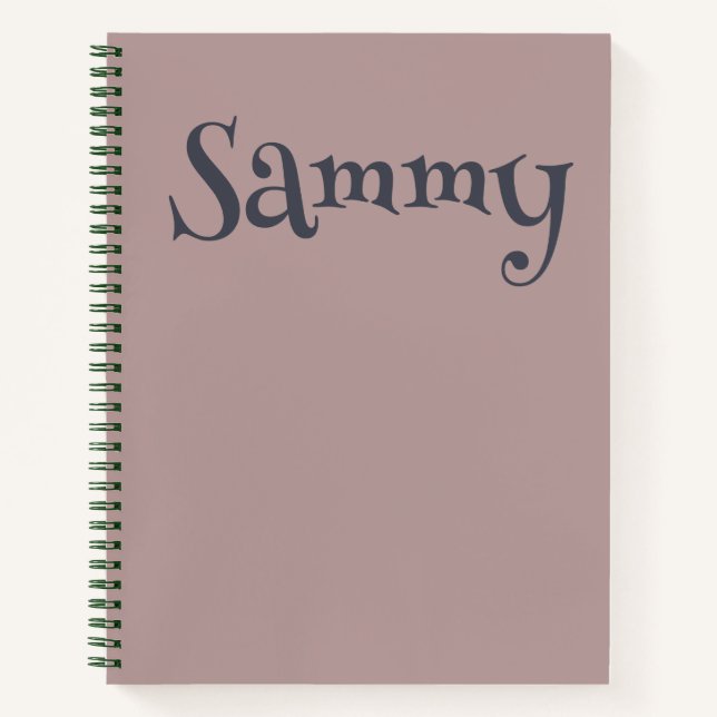 Cute and Colourful  Notebook (Front)