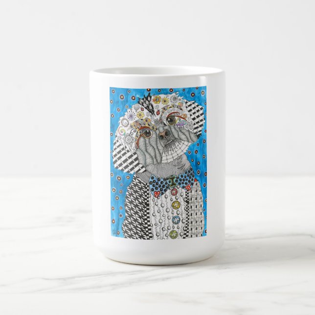 Cute and Colourful Shih Tzu Mug (Center)