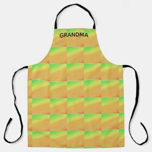 Cute and Colourful Tropical Sunset Colours Wife Apron