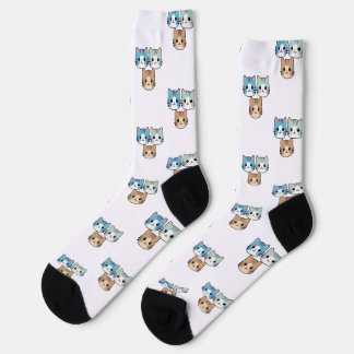 Cute and cool character sock designs