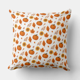 Cute and cosy Autumn Harvest  Cushion