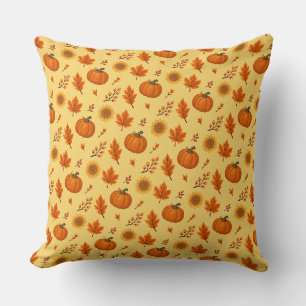 Cute and cosy Autumn Harvest Cushion