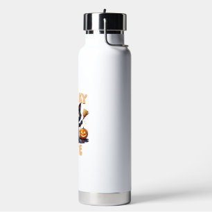 Cute and creepy black cat Classic T-Shirt Water Bottle