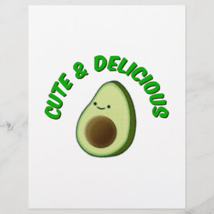 Cute And Delicious Avocado