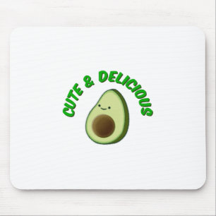 Cute And Delicious Avocado Mouse Pad