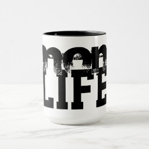cute and fun MOM LIFE Mug
