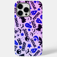 Cute and Fun Purple, Blue and Black Halloween