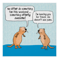 Cute and Funny Arguing Otters