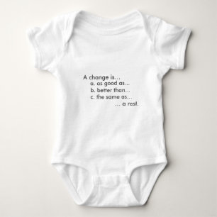 Cute and funny babygro baby bodysuit