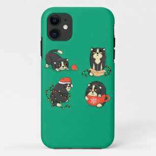 Cute and Funny Christmas Cats iPhone 11 Case