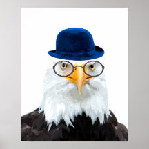 Cute and funny eagle animal nursery baby kids room