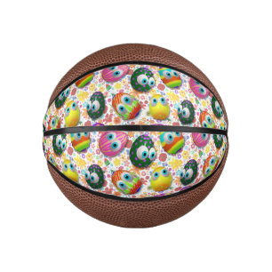 Cute and Funny Easter Eggs Cartoon Mini Basketball