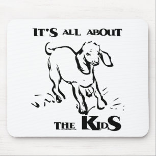 Cute and Funny Goat Mousepad