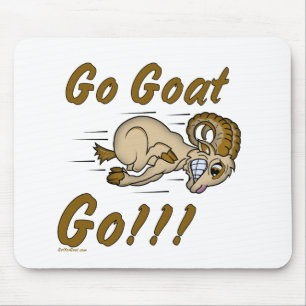 Cute and Funny Goat Mousepad