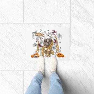 Cute and Funny Spooky Evil Cats Doormat