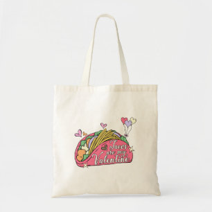 Cute and Funny Valentine's Day for Taco Lovers Tote Bag