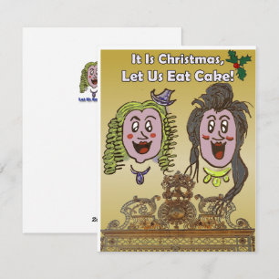 Cute and Humorous Cartoon Christmas Card