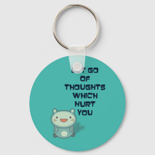 Cute and Inspirational Encouraging Quote Key Ring