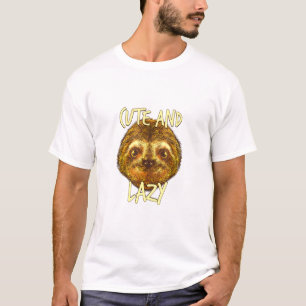 Cute And Lazy Sloth Meme Sloth Meme Animal  5 T-Shirt