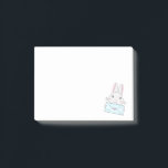 Cute and lovely Bunny holding Love Letter Post-it Notes<br><div class="desc">Are in love or beloved? Surprise your great love in a creative and funny way with this cute and original gift idea on Valentine’s Day. An original and romantic way to declare your love or sympathy.</div>