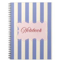 Cute and minimal aesthetic spiral notebook 🌸