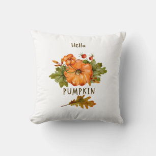 cute and modern pumkin cushion