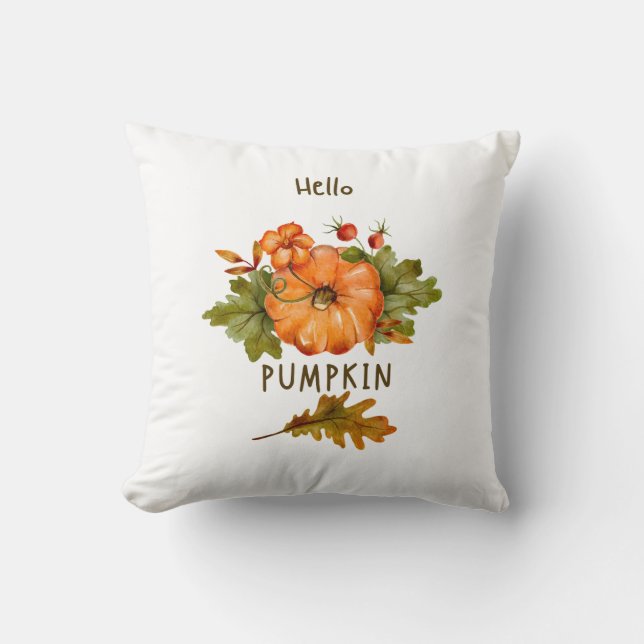 cute and modern pumkin  cushion (Front)