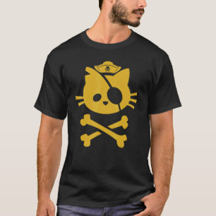 Cute And  Pirate Kids Cat 2 T-Shirt