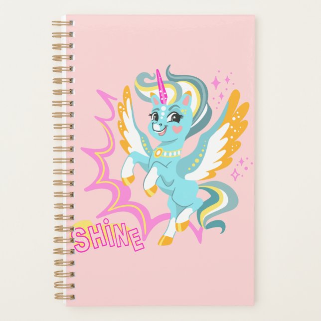 Cute and powerful unicorn planner (Front)