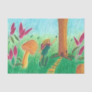 Cute and Pretty Fairy Fantasy Tissue Paper