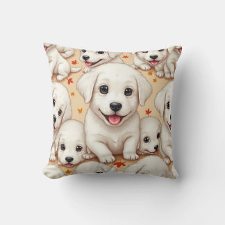 Cute and pretty puppies cushion