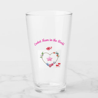 Cute and Simple Mom's Glass