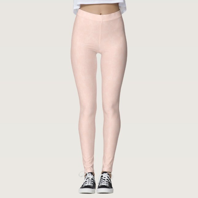 Cute And Subtle Pastel Pattern Leggings (Front)