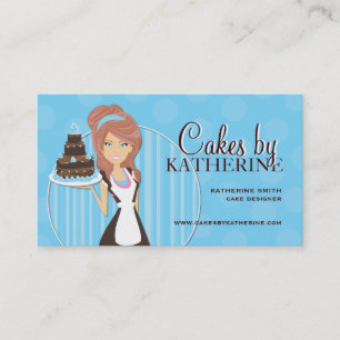 Cute and Sweet Bakery Business Cards