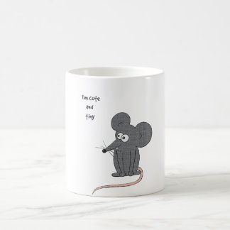 Cute and tiny mouse coffee mug