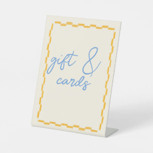 Cute and Trendy Baby shower sign cards and gifts 