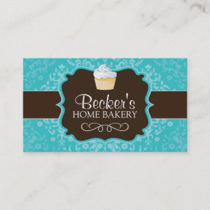 Cute and Whimsical Bakery Business Card