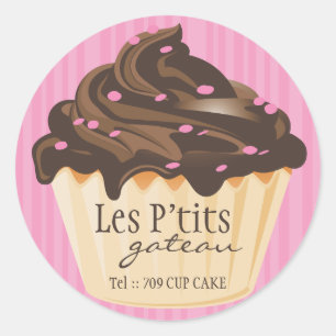 Cute and Whimsical Bakery Stickers