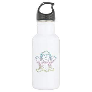 Cute Angel Hugging a Heart 532 Ml Water Bottle